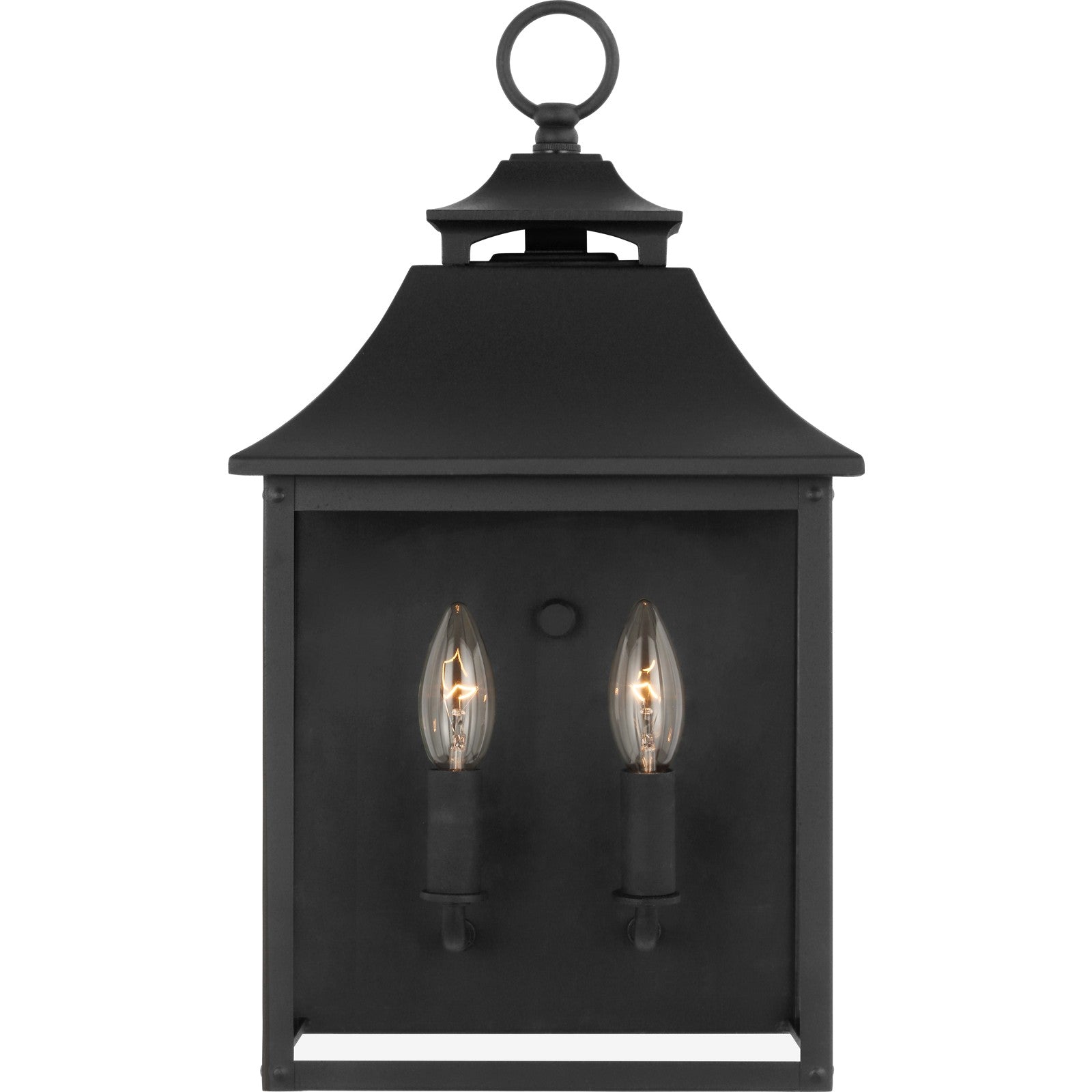 Galena Pocket Wall Lantern Sable - Visual Comfort Outdoor Lighting