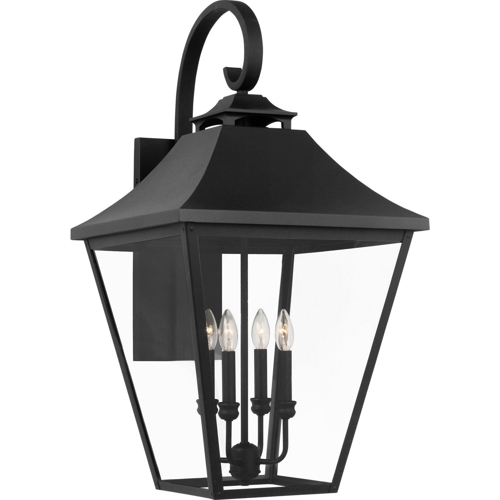 Galena Extra Large Lantern Sable - Visual Comfort Outdoor Lighting
