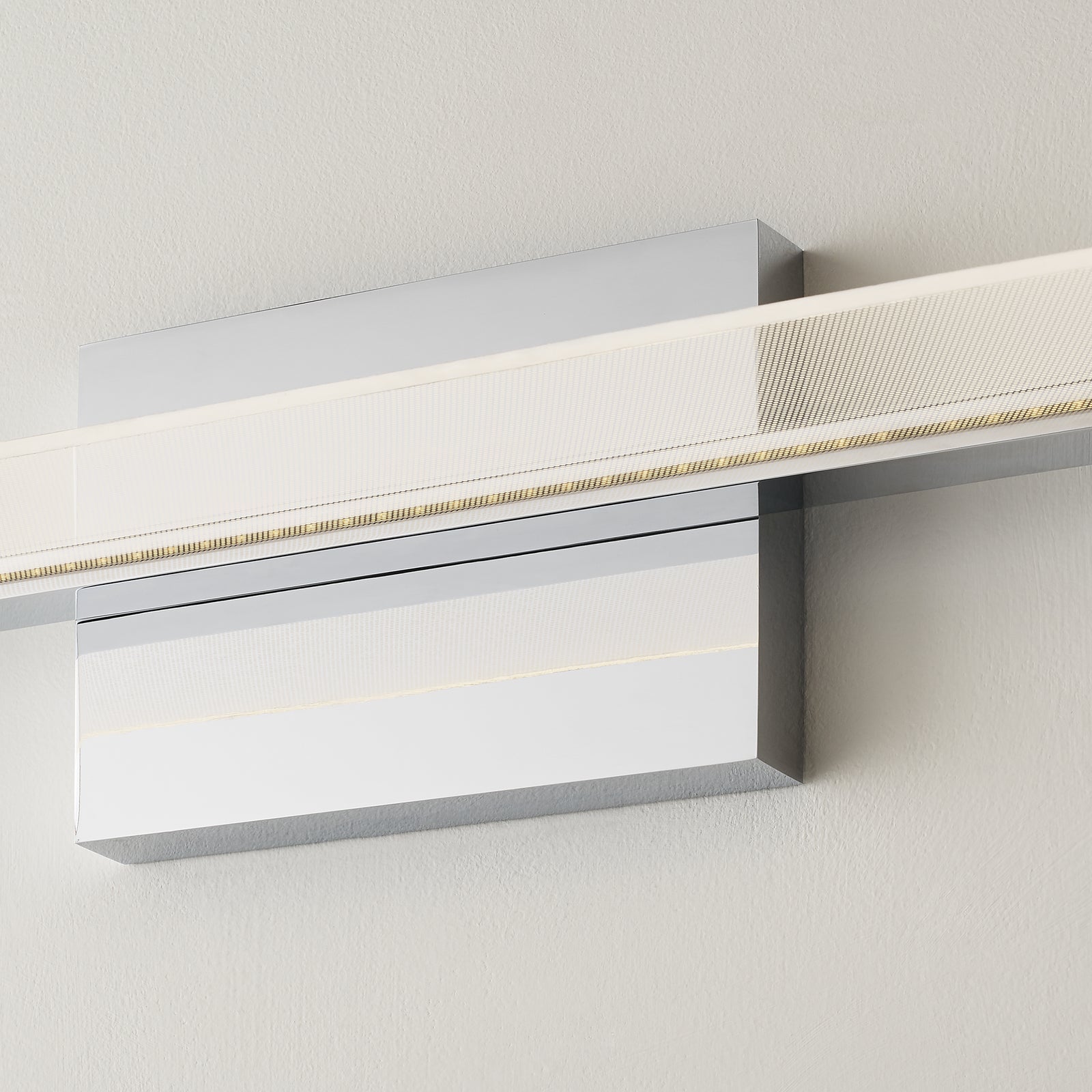 Span 36 Bath Direct chrome 3000K 90 CRI integrated led 90 cri 3000k 120v - Visual Comfort Modern 5