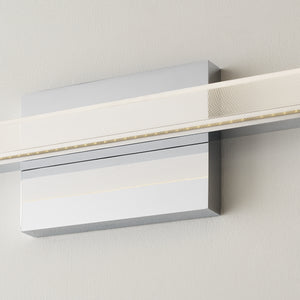Span 36 Bath Direct chrome 3000K 90 CRI integrated led 90 cri 3000k 120v - Visual Comfort Modern 5