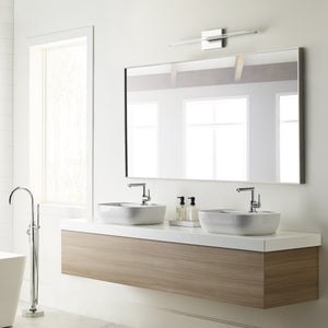 Span 36 Bath Direct chrome 3000K 90 CRI integrated led 90 cri 3000k 120v - Visual Comfort Modern 9