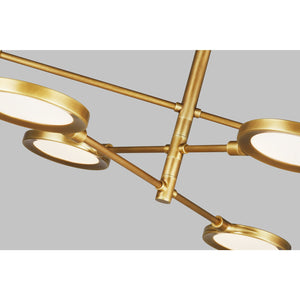 Spectica 6 Chandelier - Visual Comfort Modern 9