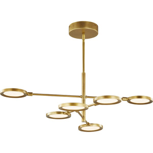Spectica 6 Chandelier - Visual Comfort Modern 5