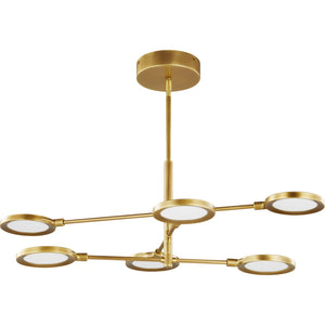 Spectica 6 Chandelier - Visual Comfort Modern 4