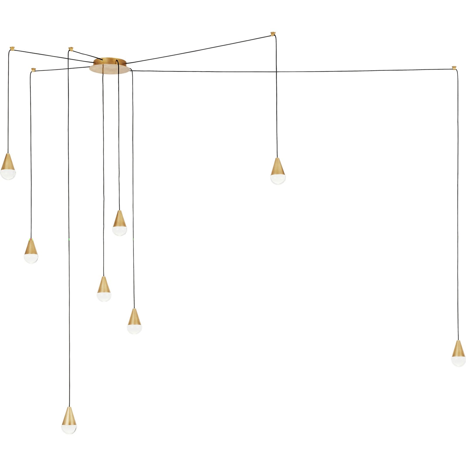 Cupola 1-Light Pendant - Visual Comfort Modern 7