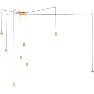 Cupola 1-Light Pendant - Visual Comfort Modern 7