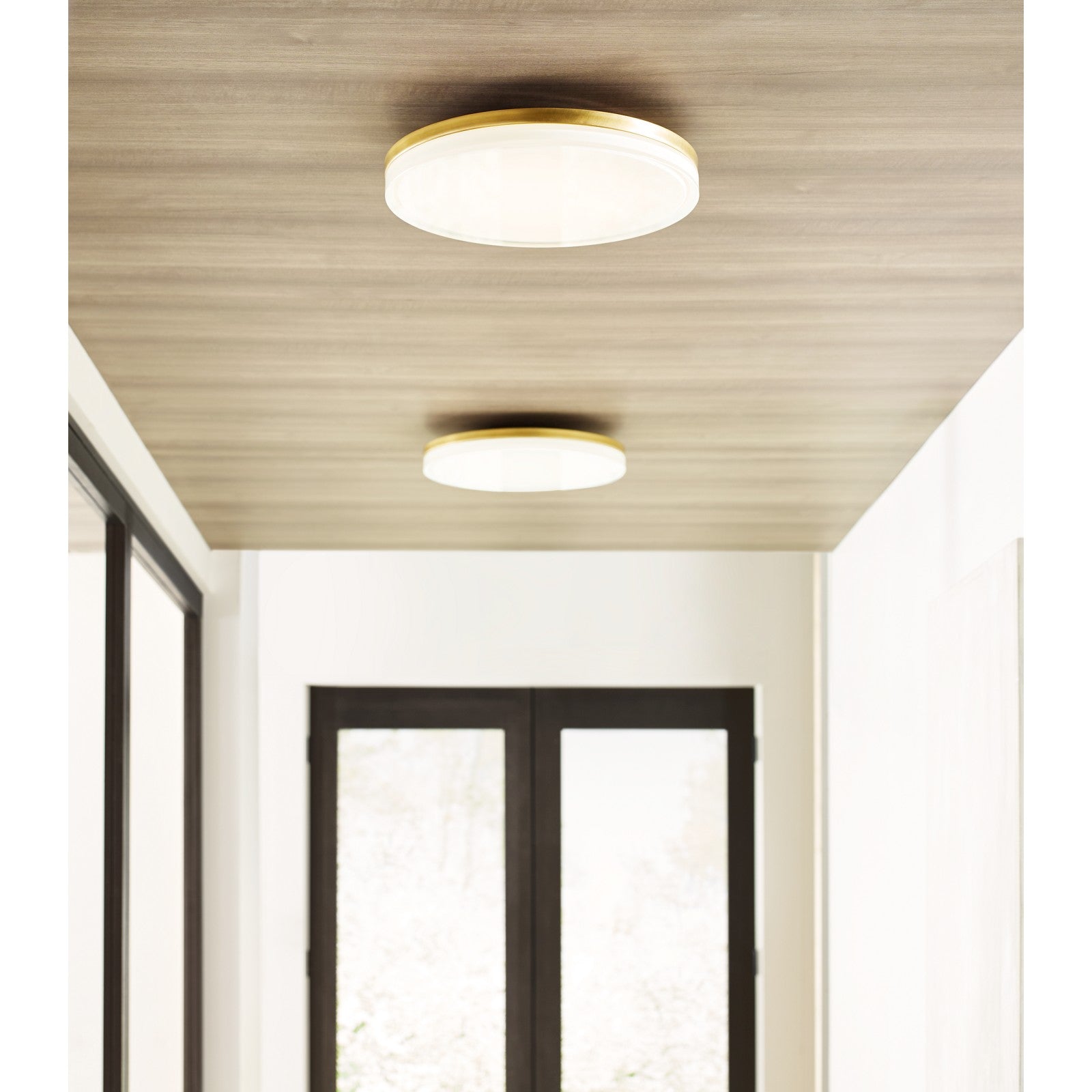 Wyatt Large Flush Mount - Visual Comfort Modern 12