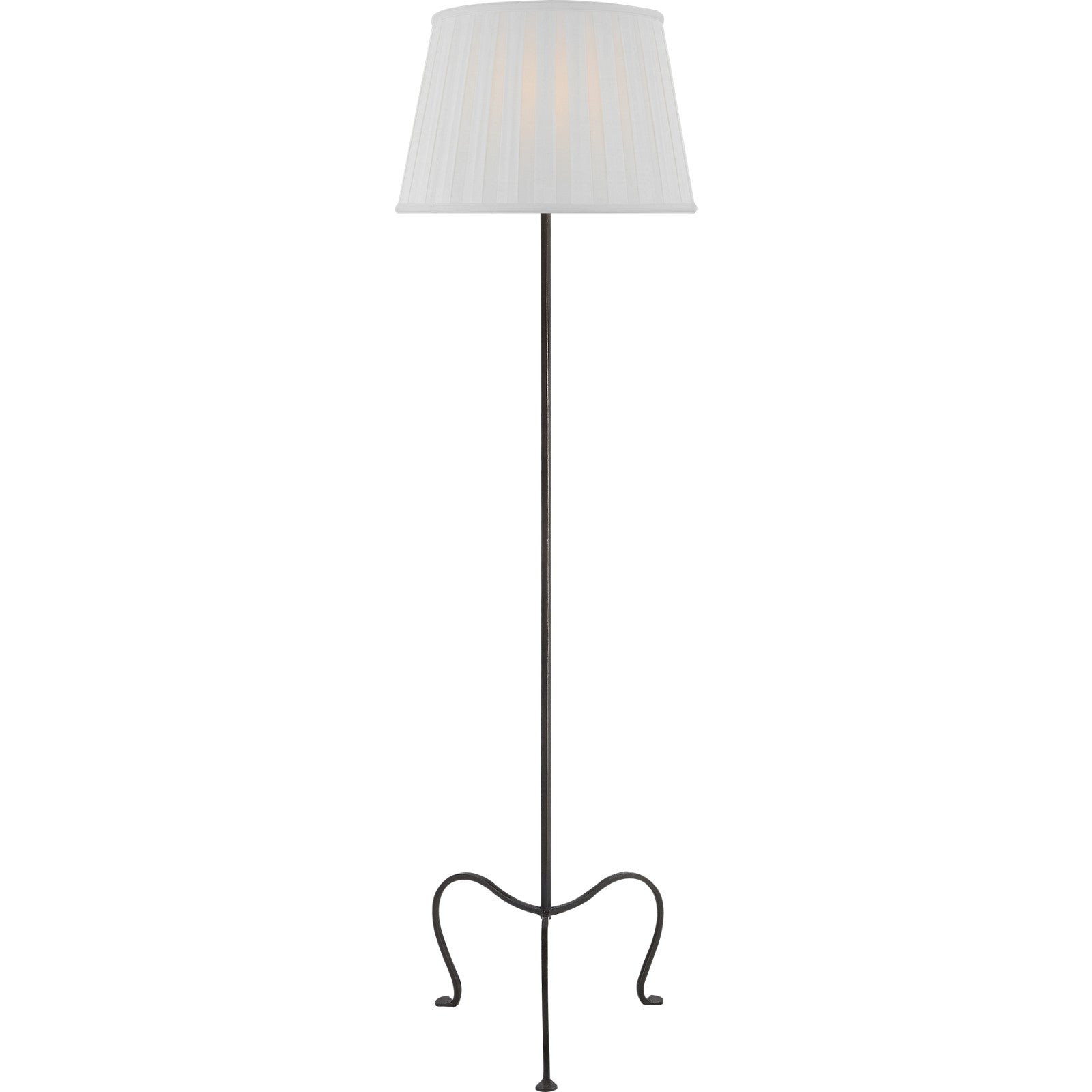 Albert Petite Tri-Leg Floor Lamp - Visual Comfort Floor Lamps