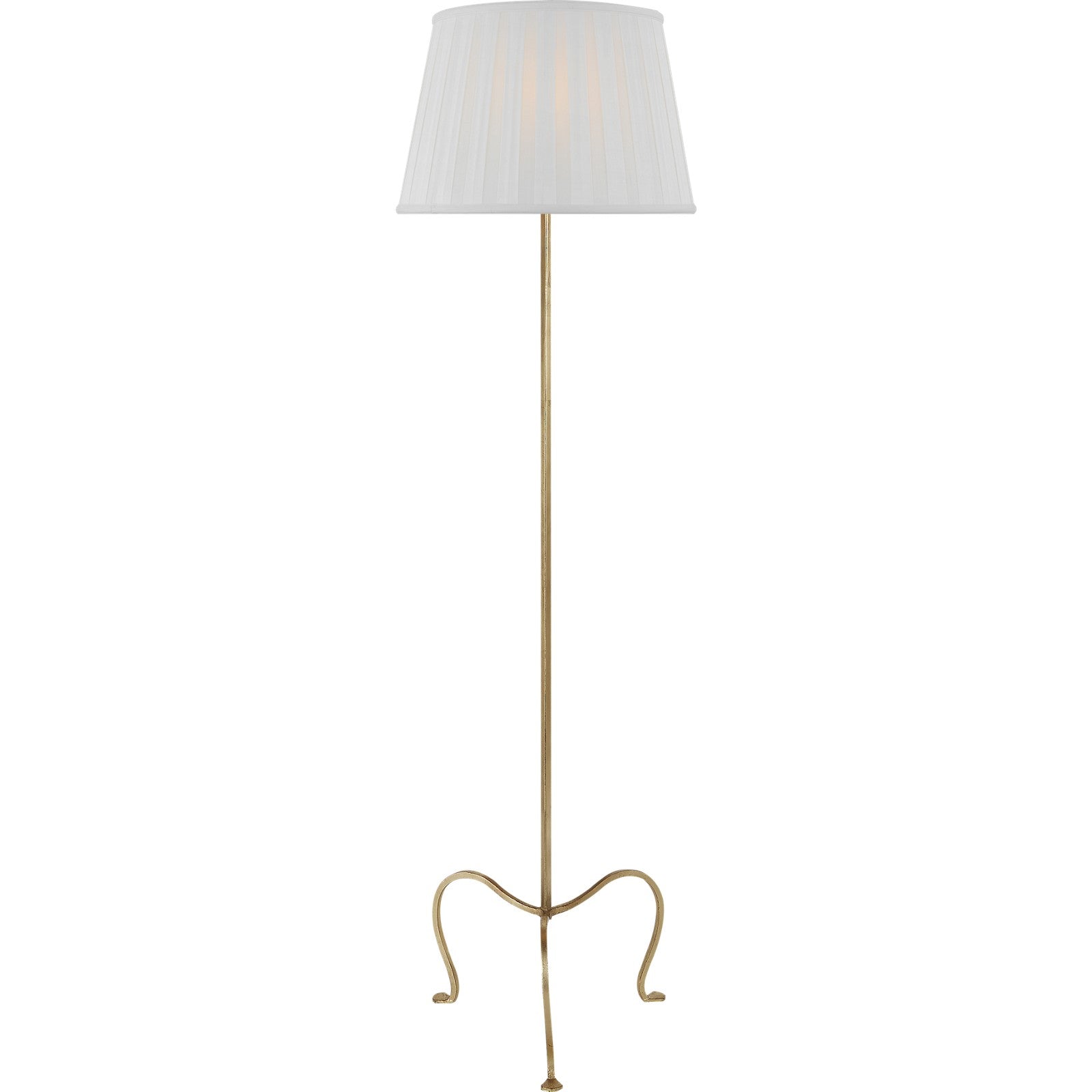 Albert Petite Tri-Leg Floor Lamp - Visual Comfort Floor Lamps