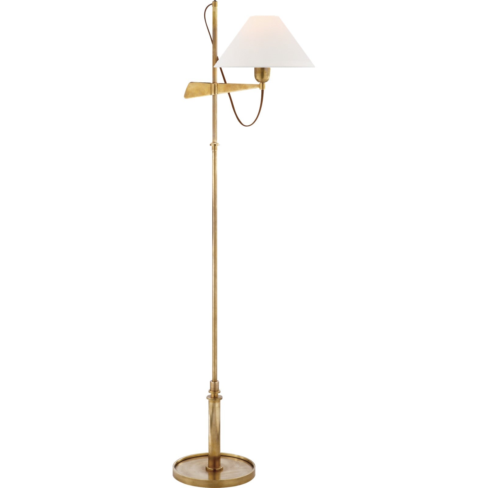 Hargett Bridge Arm Floor Lamp - Visual Comfort Floor Lamps