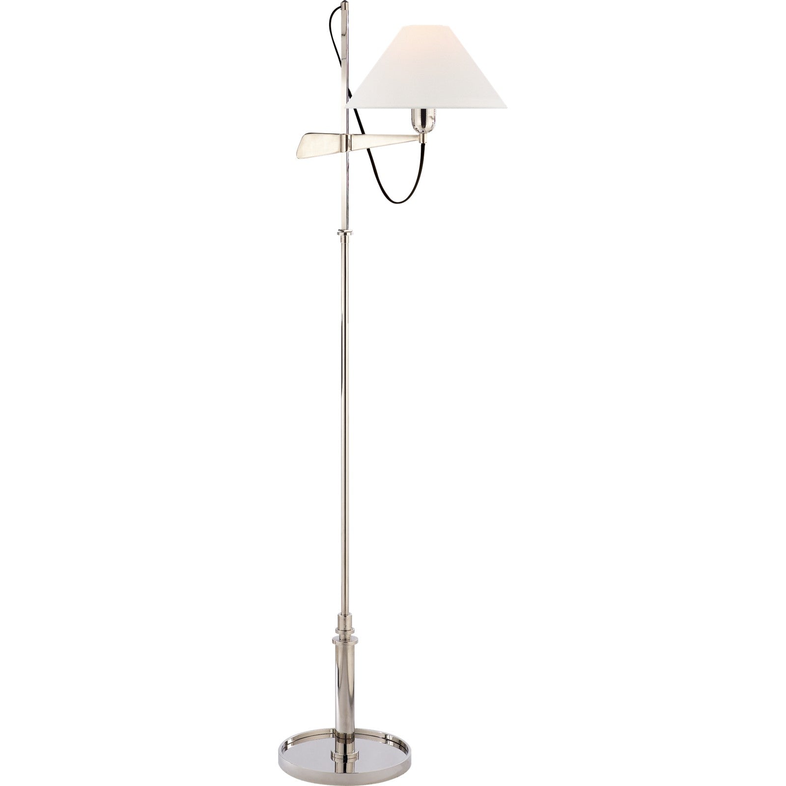 Hargett Bridge Arm Floor Lamp - Visual Comfort Floor Lamps