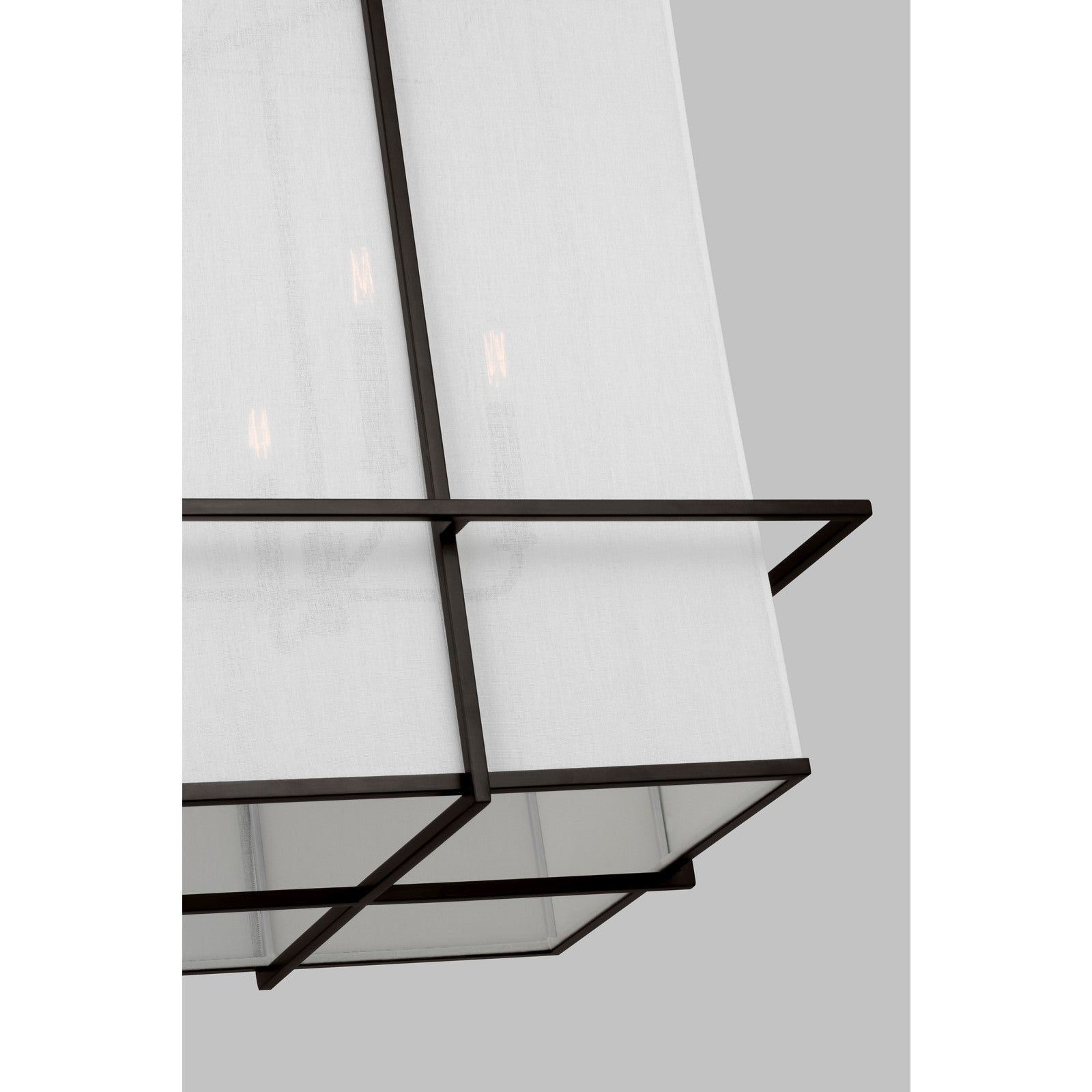 Dresden Large Lantern Aged Iron - Visual Comfort Ceiling Lights