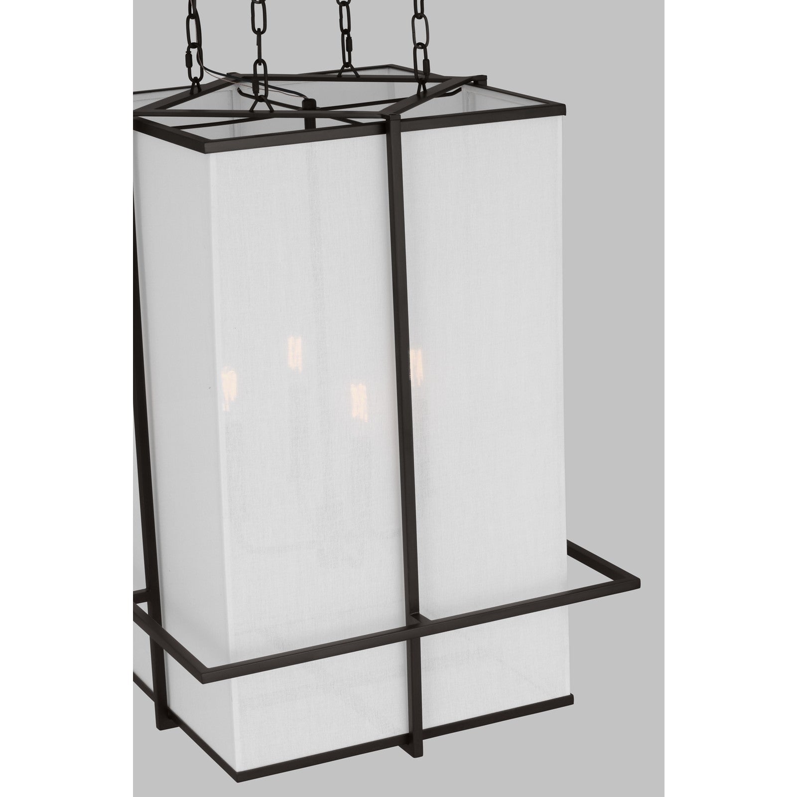 Dresden Medium Lantern Aged Iron - Visual Comfort Ceiling Lights