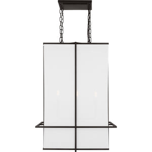 Dresden Large Lantern Aged Iron - Visual Comfort Ceiling Lights