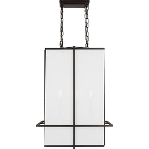Dresden Medium Lantern Aged Iron - Visual Comfort Ceiling Lights