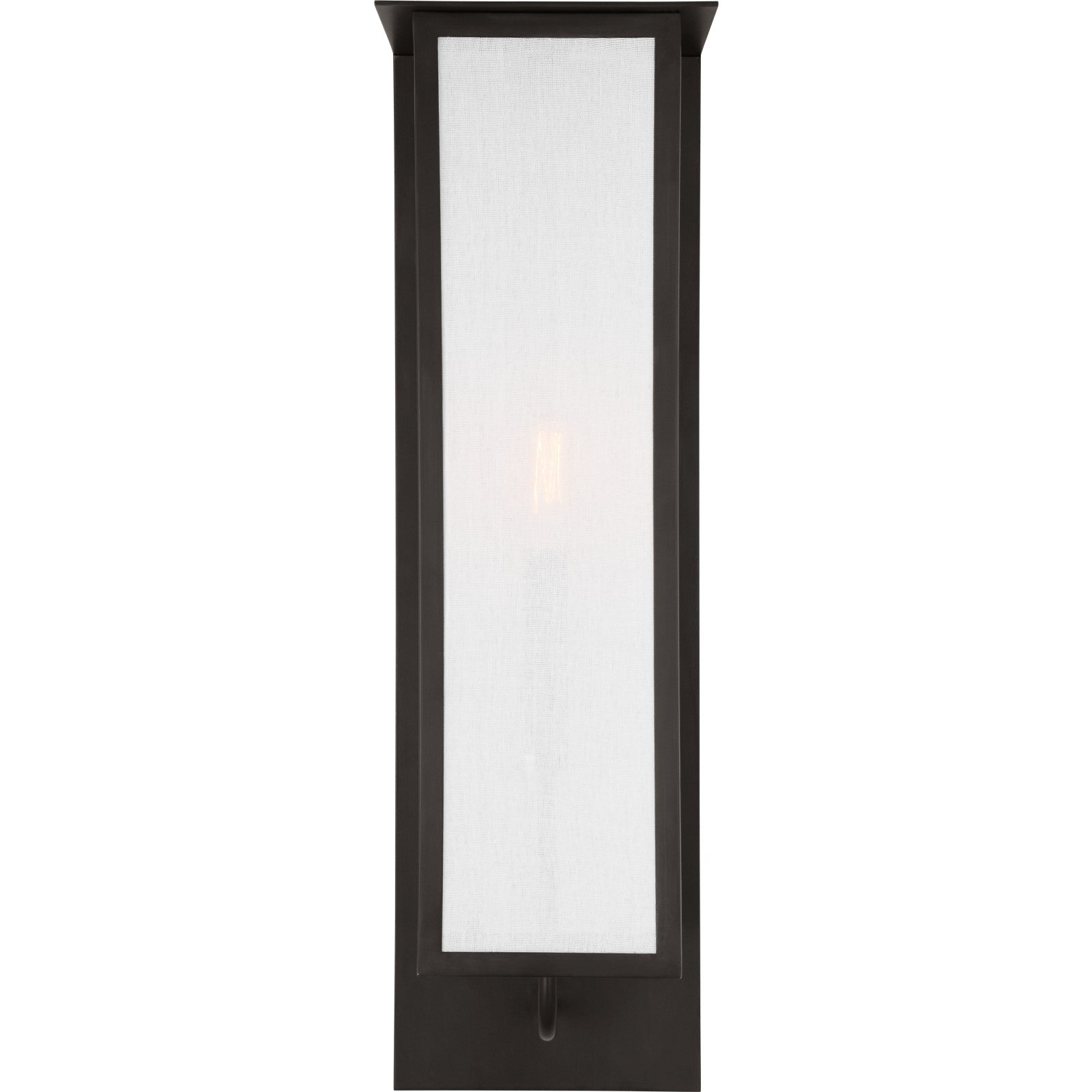 Dresden Large Sconce Aged Iron - Visual Comfort Wall Lights
