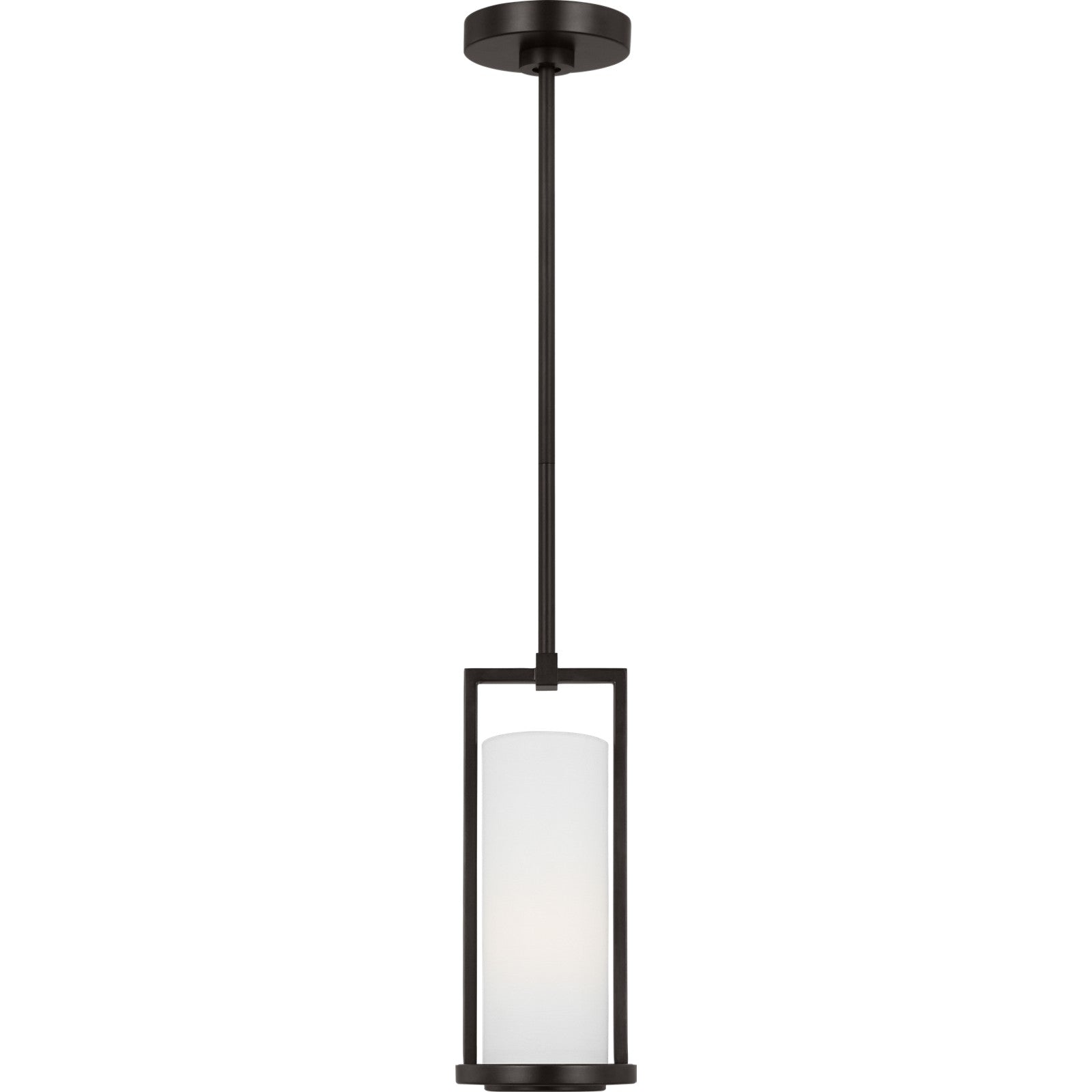 Sherwood Mini Pendant Aged Iron - Visual Comfort Ceiling Lights