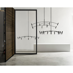 Aerial 55 Chandelier - Visual Comfort Modern 11