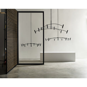 Aerial 55 Chandelier - Visual Comfort Modern 16