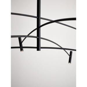 Aerial 60 Chandelier - Visual Comfort Modern 3