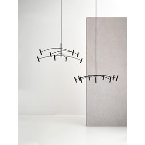 Aerial 40 Chandelier - Visual Comfort Modern 4