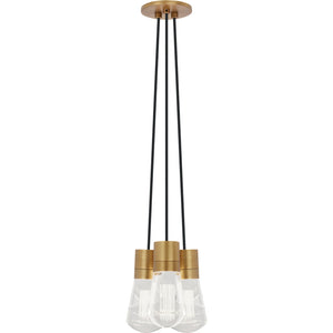 Alva 3-Light Chandelier - Visual Comfort Modern 4