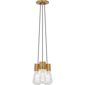 Alva 3-Light Chandelier - Visual Comfort Modern 8