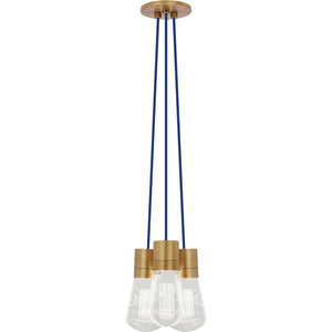 Alva 3-Light Chandelier - Visual Comfort Modern 9