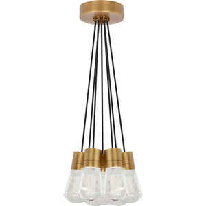 Alva 7-Light Chandelier - Visual Comfort Modern 4