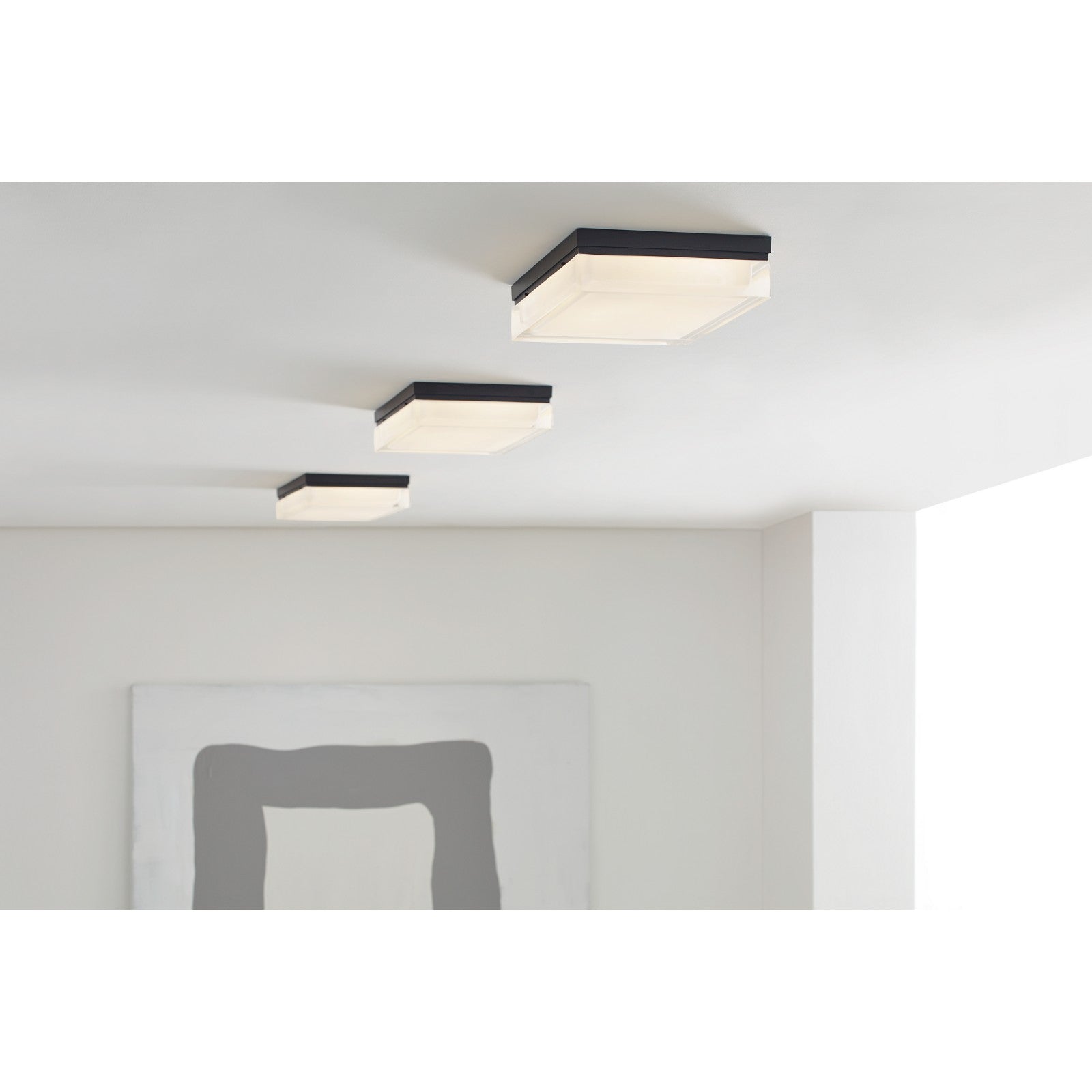 Boxie Large Outdoor Wall/Flush Mount - Visual Comfort Modern 3