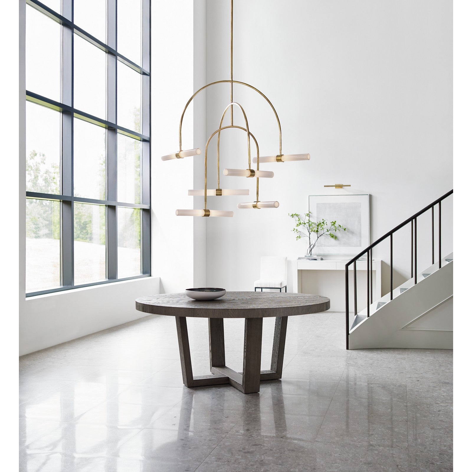 Calumn 6-Light Chandelier - Visual Comfort Modern 18