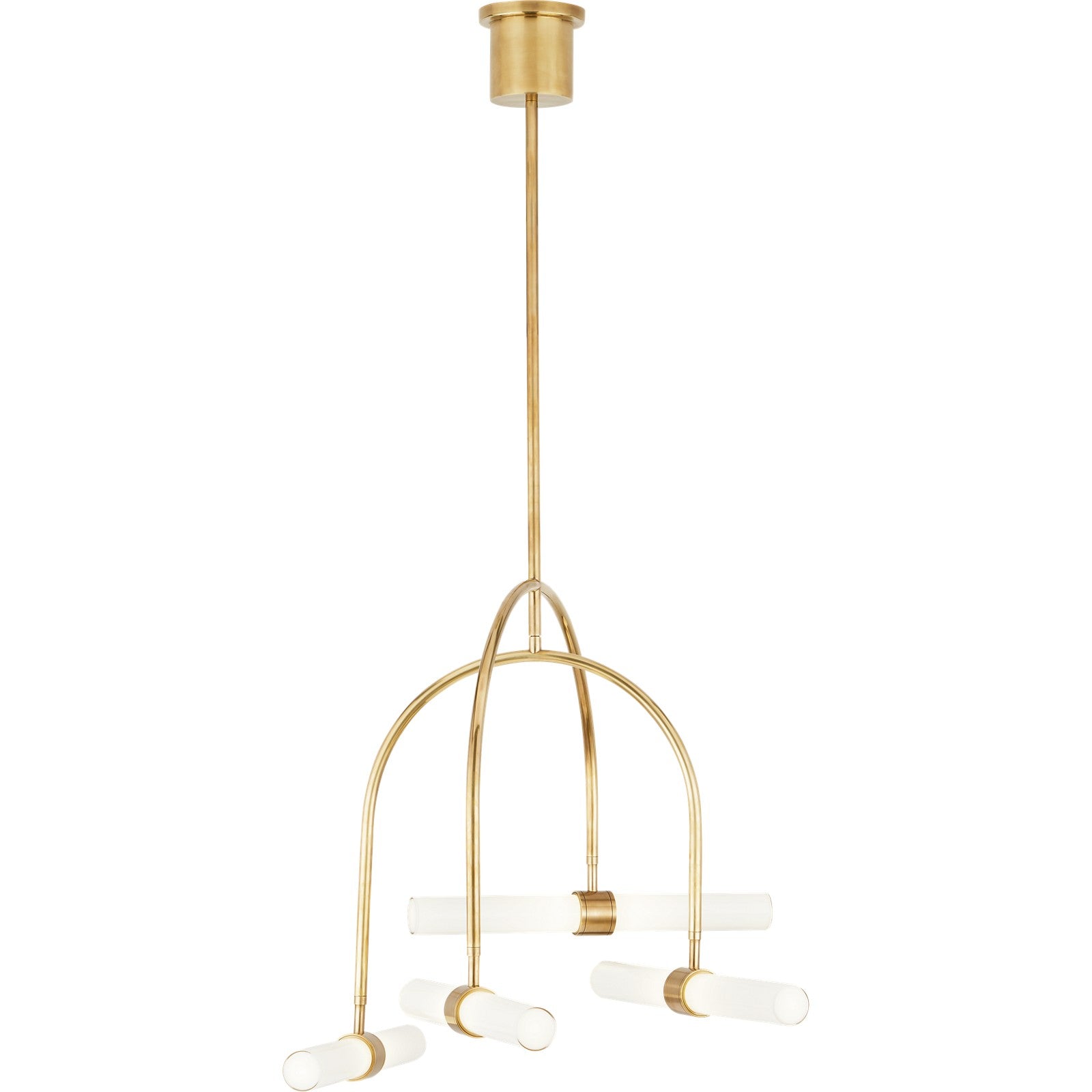 Calumn 4-Light Chandelier - Visual Comfort Modern 4