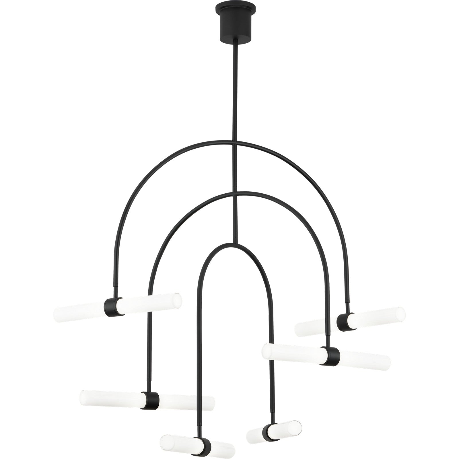 Calumn 6-Light Chandelier - Visual Comfort Modern 2
