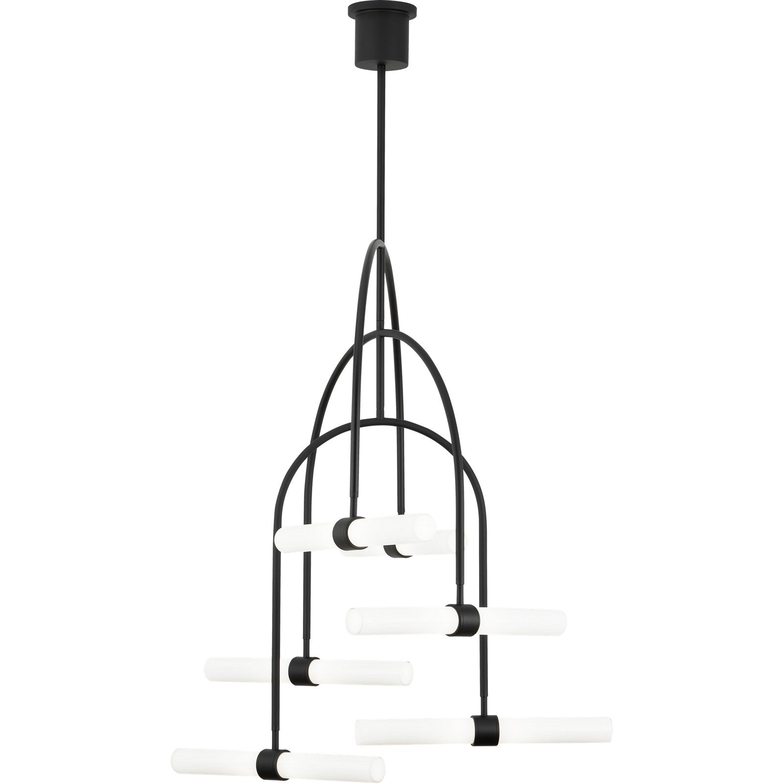 Calumn 6-Light Chandelier - Visual Comfort Modern 3