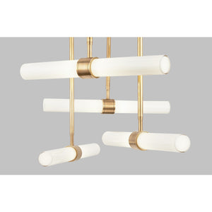 Calumn 6-Light Chandelier - Visual Comfort Modern 10