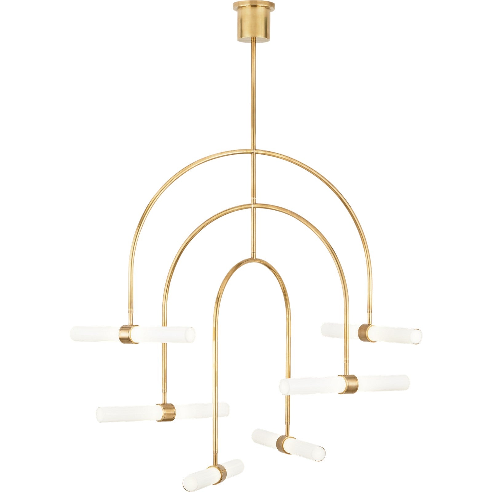 Calumn 6-Light Chandelier - Visual Comfort Modern 7