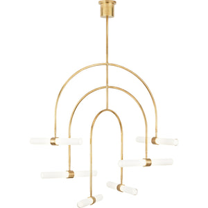 Calumn 6-Light Chandelier - Visual Comfort Modern 7