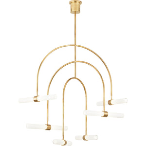 Calumn 6-Light Chandelier - Visual Comfort Modern 6