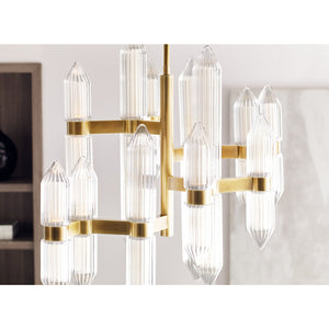 Langston Medium Chandelier - Visual Comfort Modern 7
