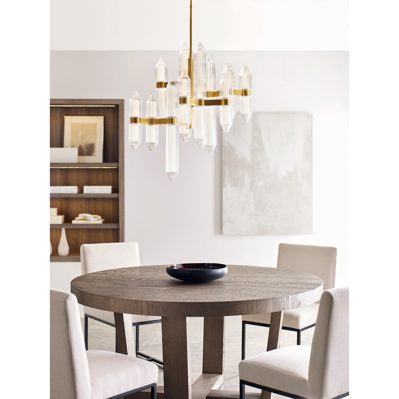 Langston Medium Chandelier - Visual Comfort Modern 3