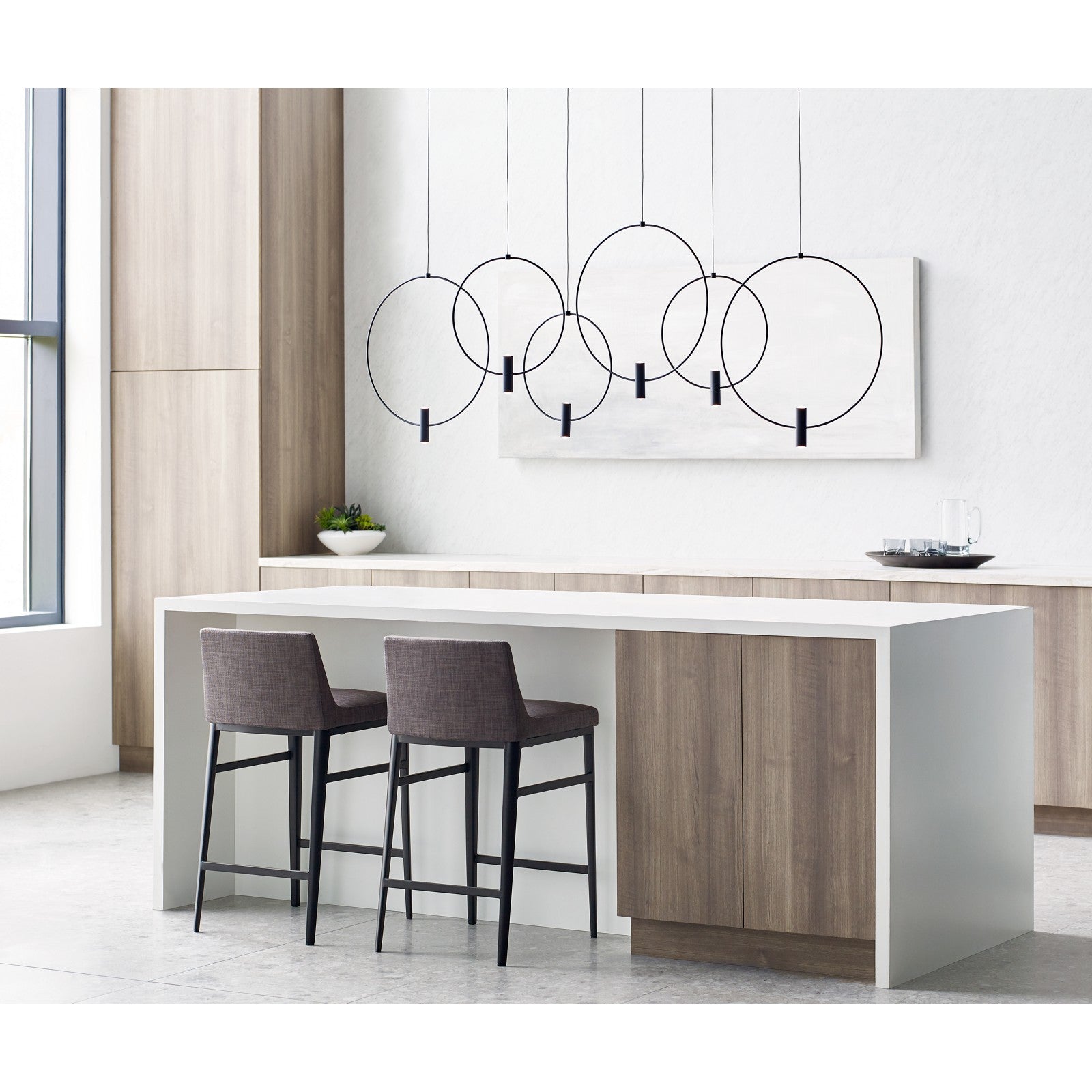 Mini Layla 13 Pendant - Visual Comfort Modern 6