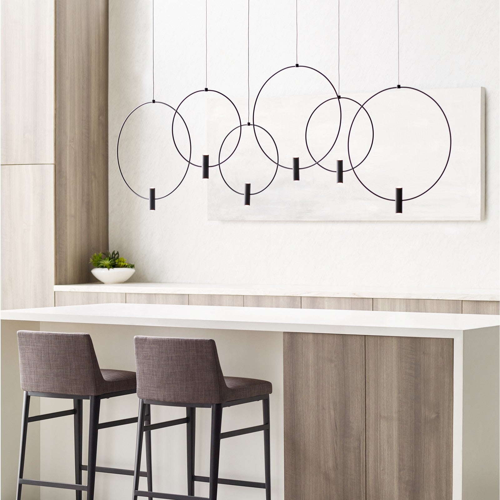 Mini Layla 13 Pendant - Visual Comfort Modern 7