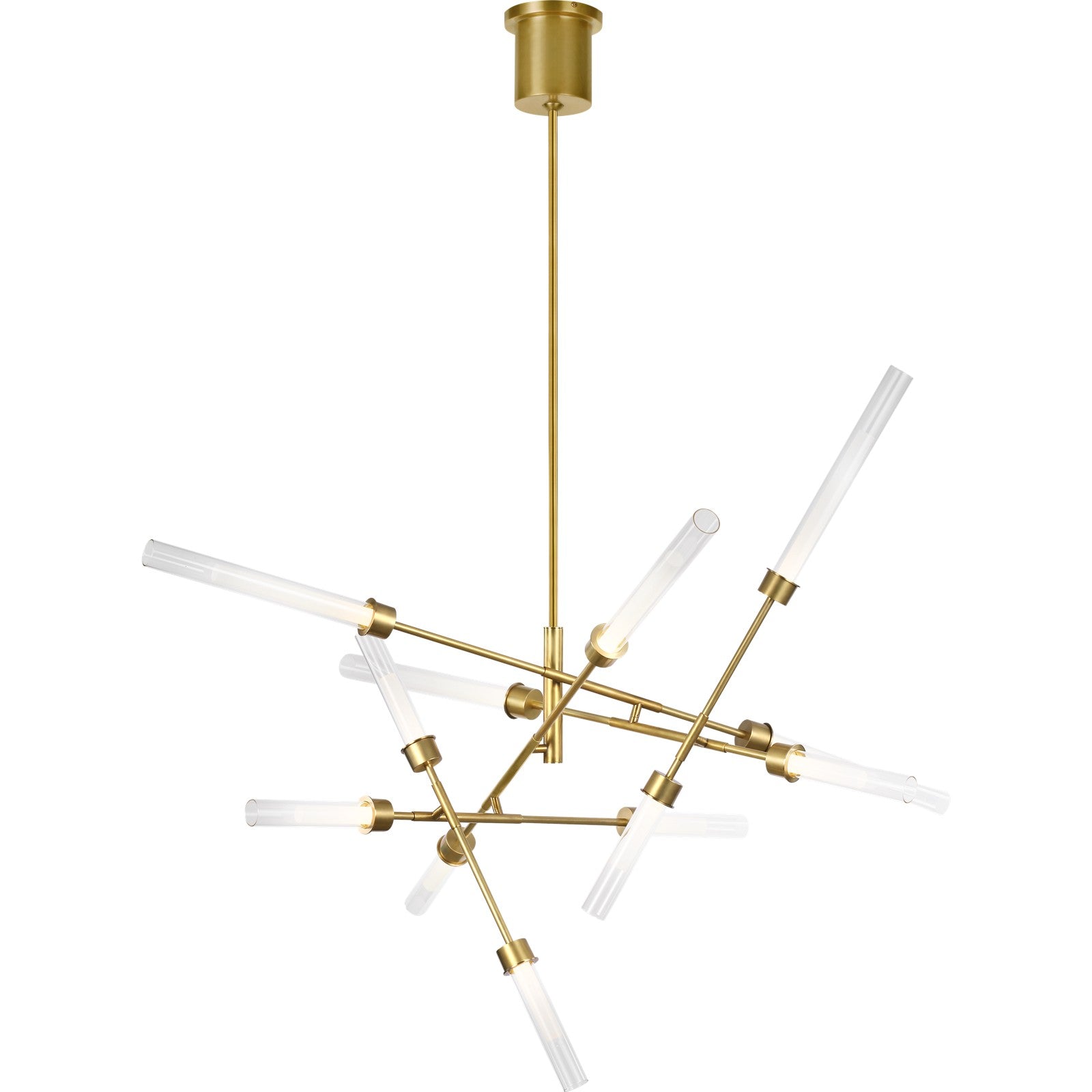 Linger 12-Light Abstract Chandelier - Visual Comfort Modern 6