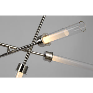 Linger 12-Light Abstract Chandelier - Visual Comfort Modern 3