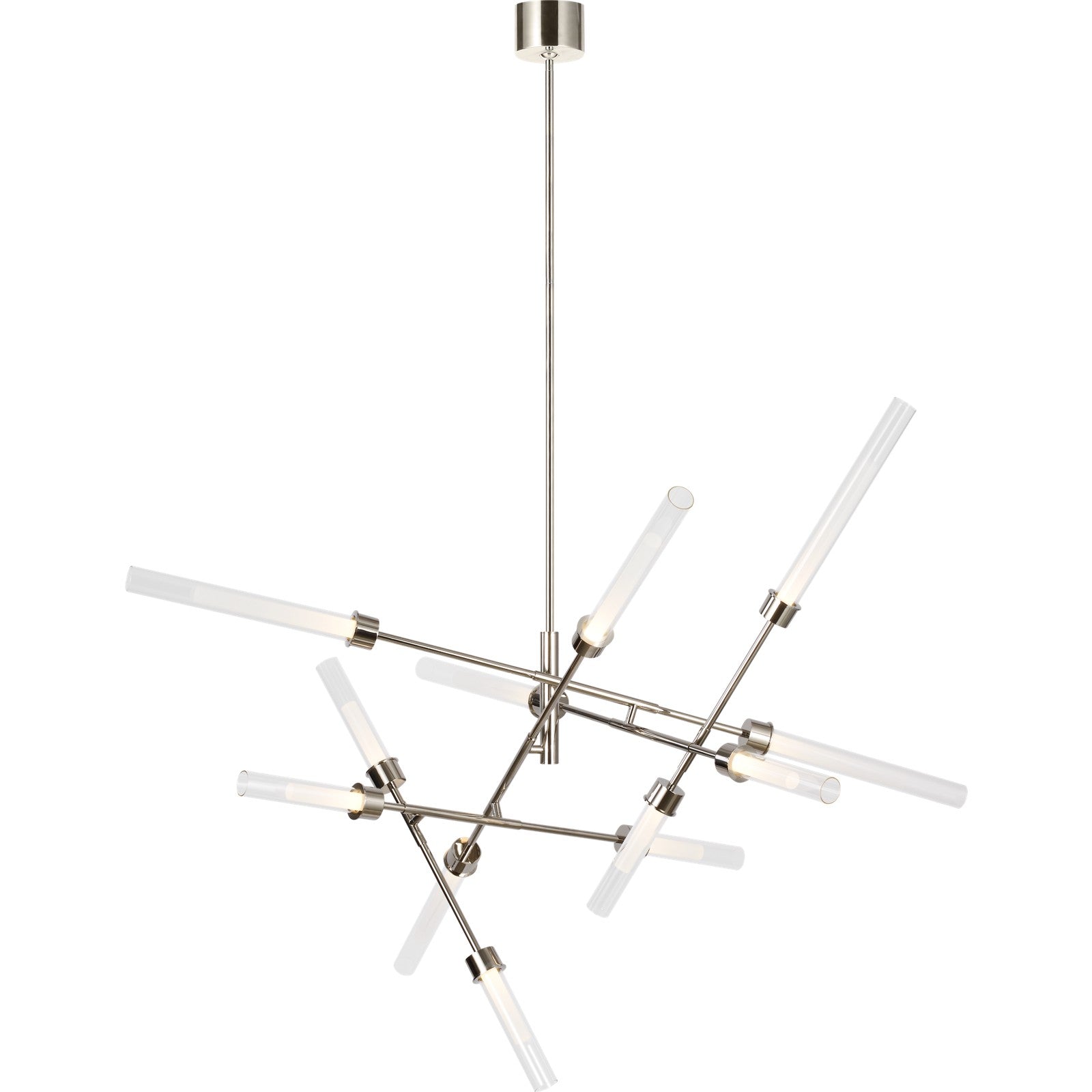 Linger 12-Light Abstract Chandelier - Visual Comfort Modern 1