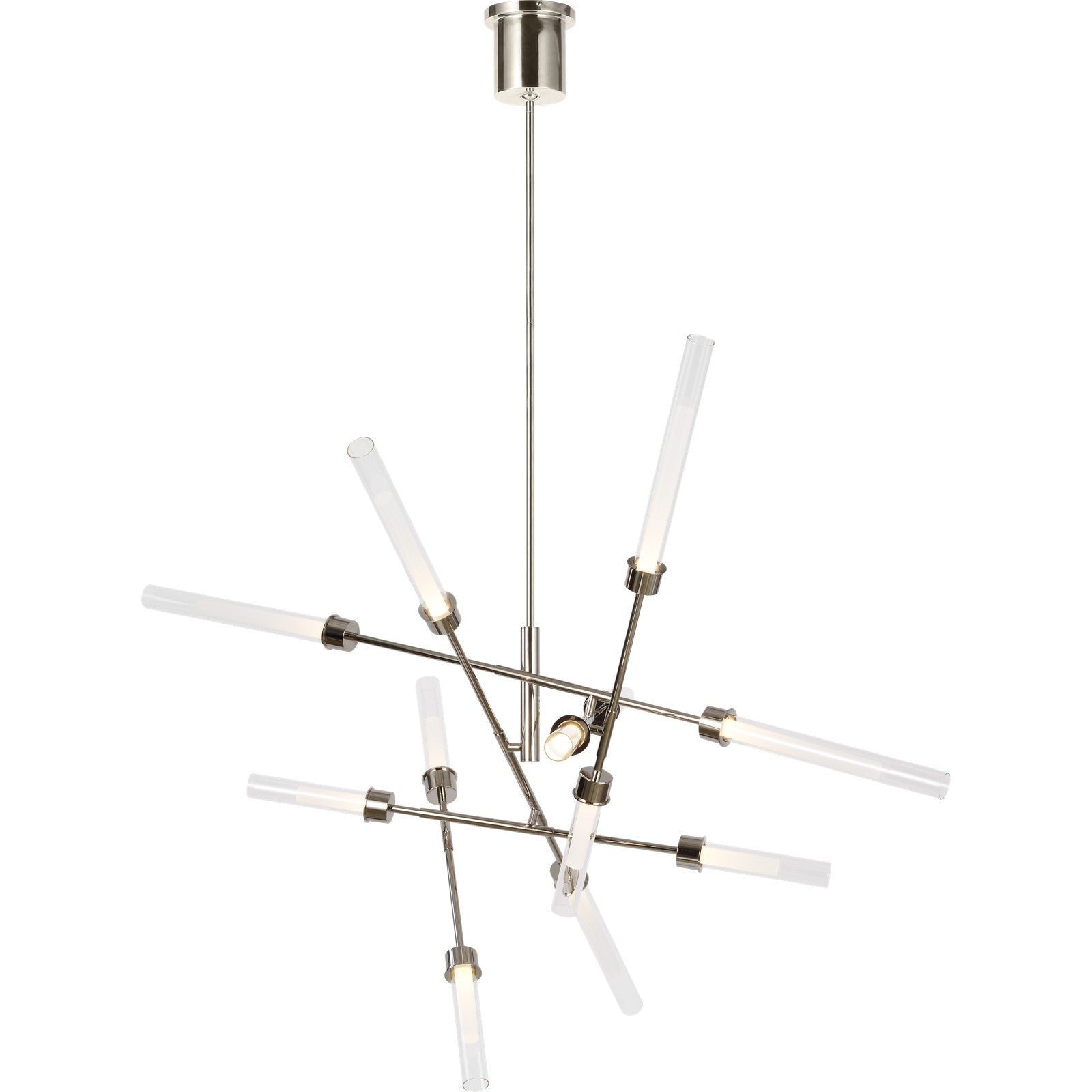 Linger 12-Light Abstract Chandelier - Visual Comfort Modern 2