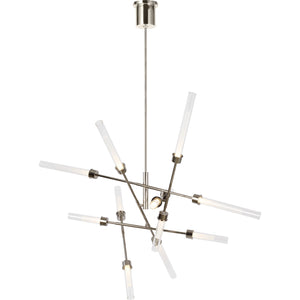 Linger 12-Light Abstract Chandelier - Visual Comfort Modern 2