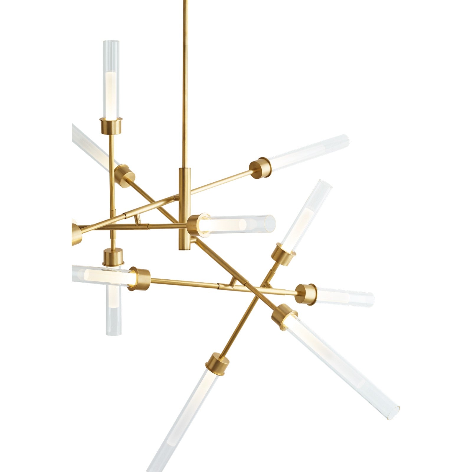 Linger 12-Light Abstract Chandelier - Visual Comfort Modern 9