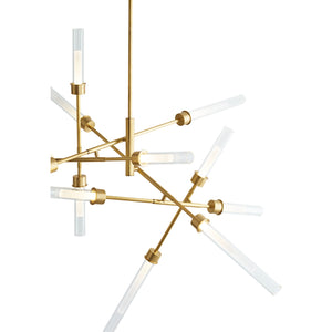 Linger 12-Light Abstract Chandelier - Visual Comfort Modern 9