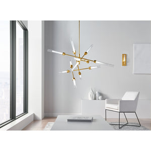 Linger 12-Light Abstract Chandelier - Visual Comfort Modern 10